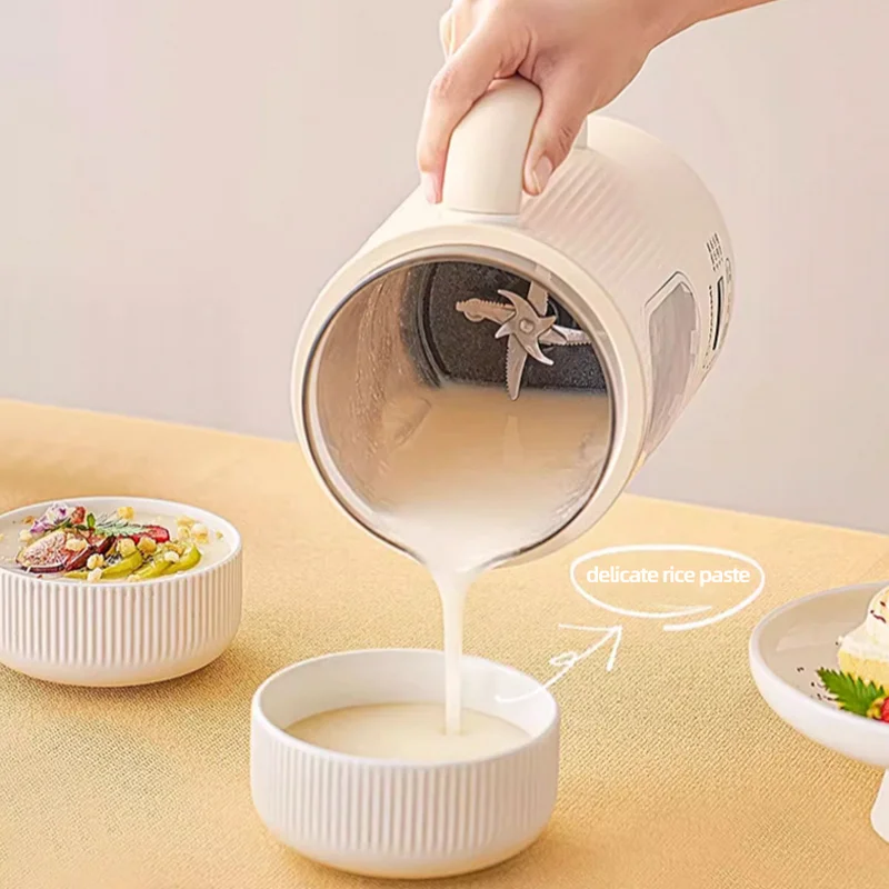 Geming Portable Electric Kitchen Soybean Milk Machine Waterproof Blender and Grinder for Household Use