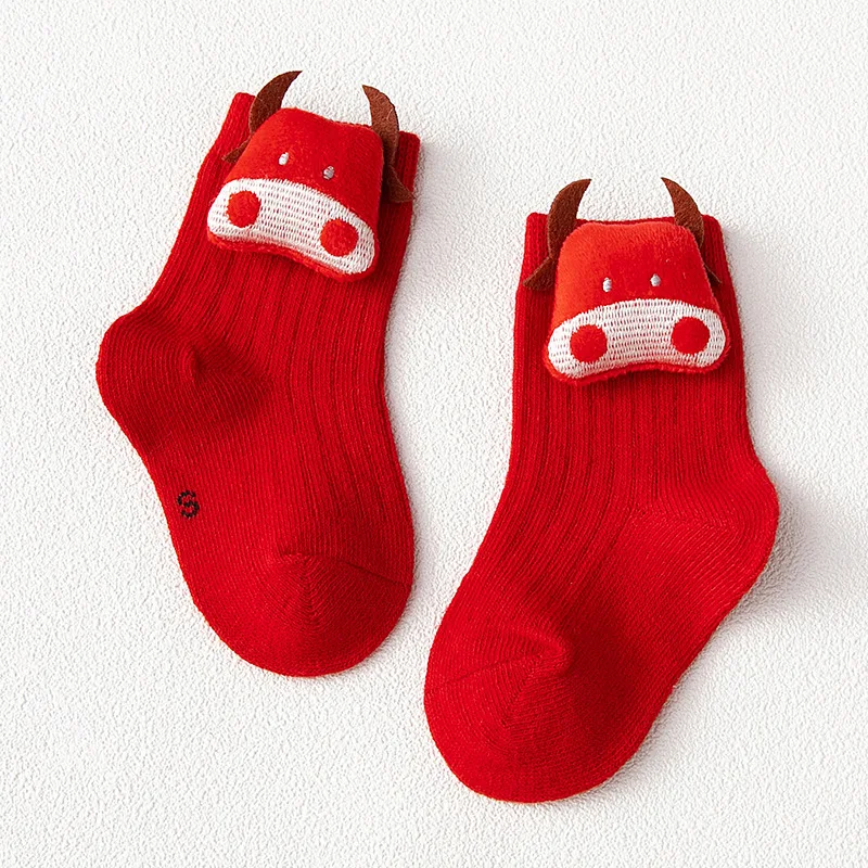 Cmax Wholesale New Cute 3d Cartoon Sock Cotton Kids Children Socks