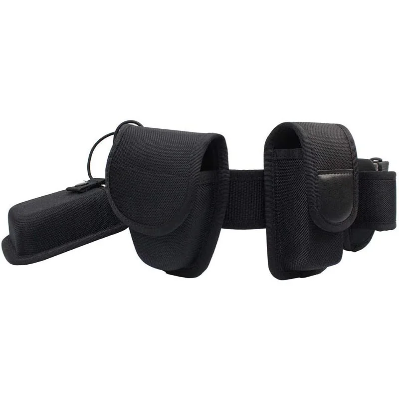 Sport Enthusiasts Mountaineering High Density Duty Web Belt Kit with Pouches Security Modular Tactical Belts Heavy Duty Belt