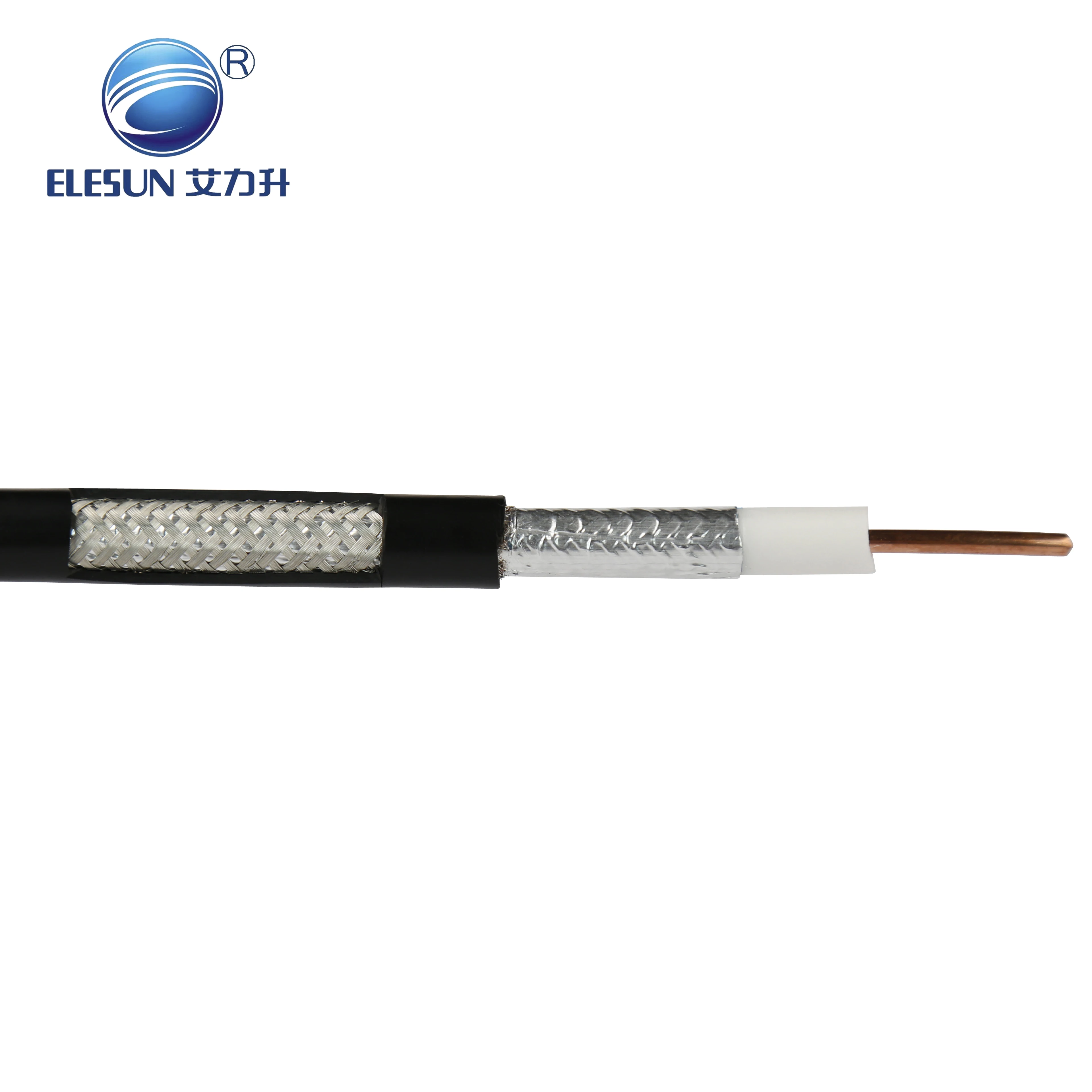 Manufacture Wholesale 50ohm ALSR400 Low Loss  Coax Coaxial Cable for Communication