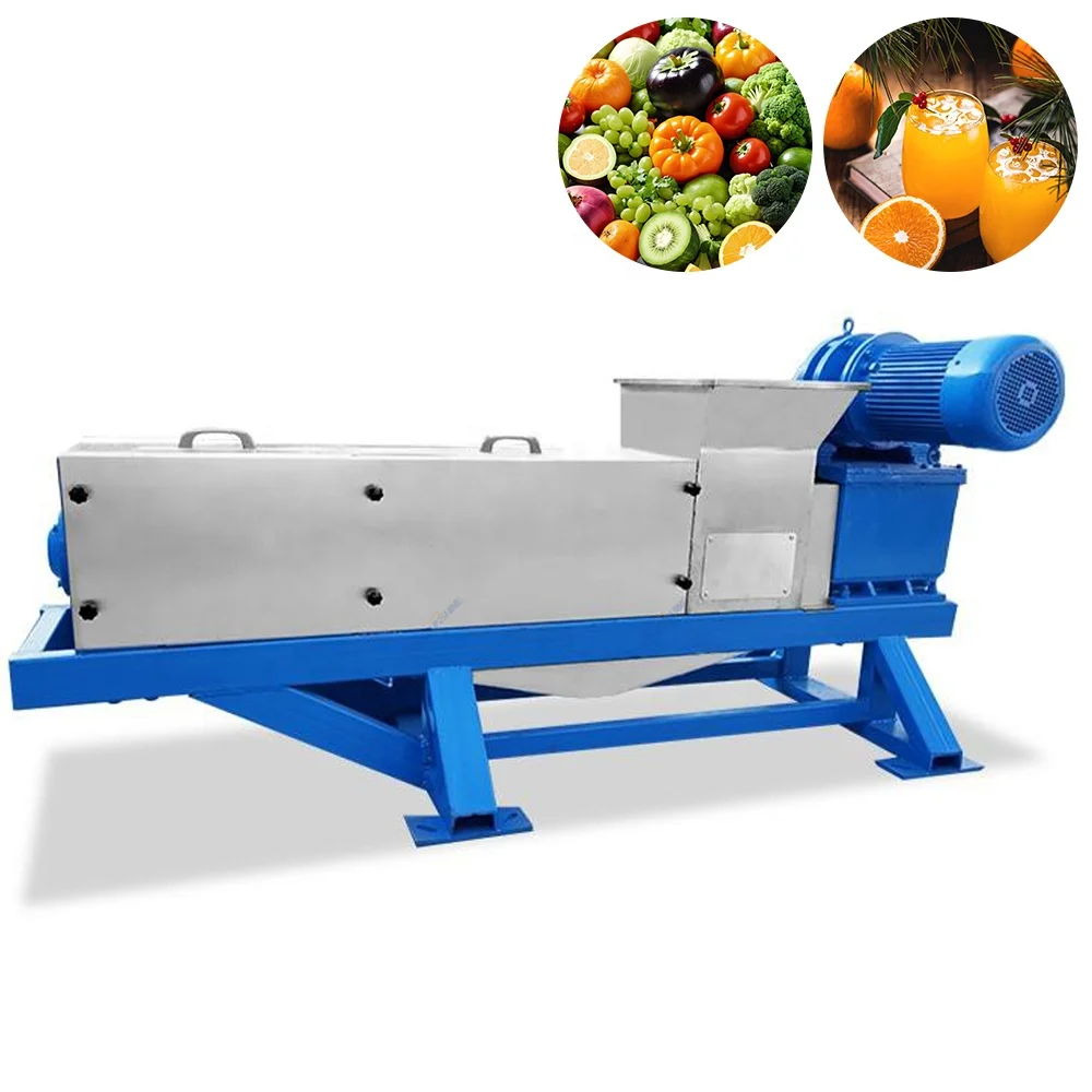 Automatic Pineapple Liquid Juice Extractor/High Quality Rotary Fruit Crushing Juice Making Set