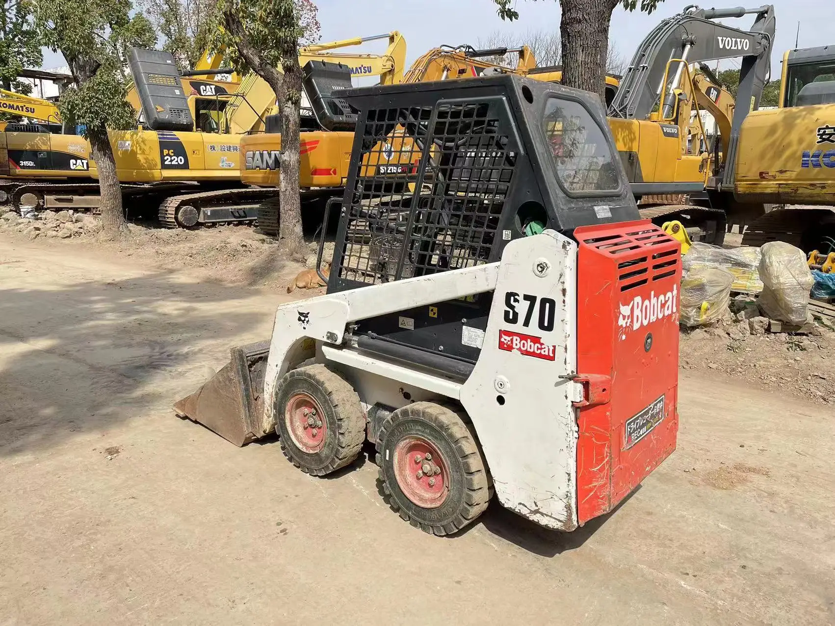 Used Mini Small Machinery Second Hand S770 S160 S70 Bobcat Skid Steer