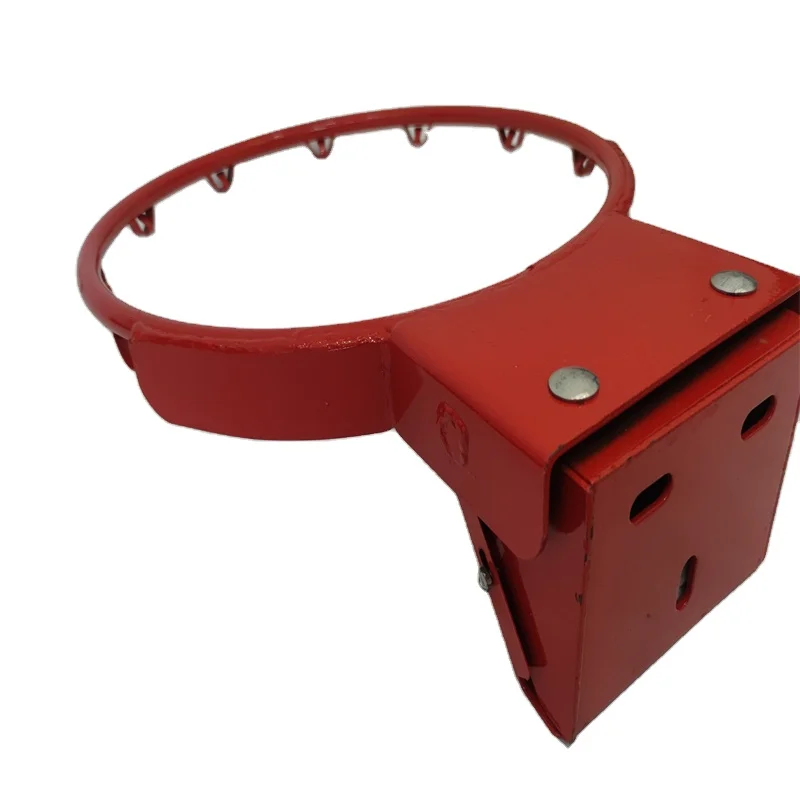 Adjustable Basketball Hoop System Outdoor Board Basketball Ring with Stand Wall Mounted Basketball Stand