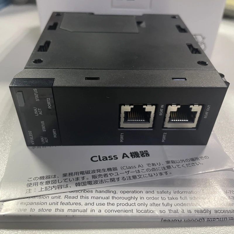 イーサネットユニット2ポートKEYENCE KV-XLE02コントローラオリジナル