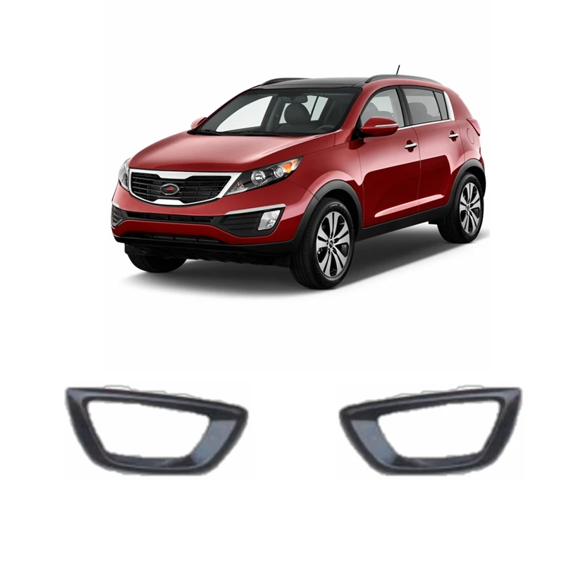 auto parts front bumper light fog lamp cover support frame for KIA sportage 2014 2015 2016