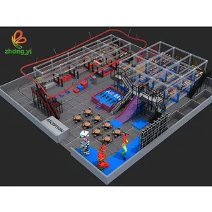 Professional Manufacturer in Commercial Rope Course Amusement Park
