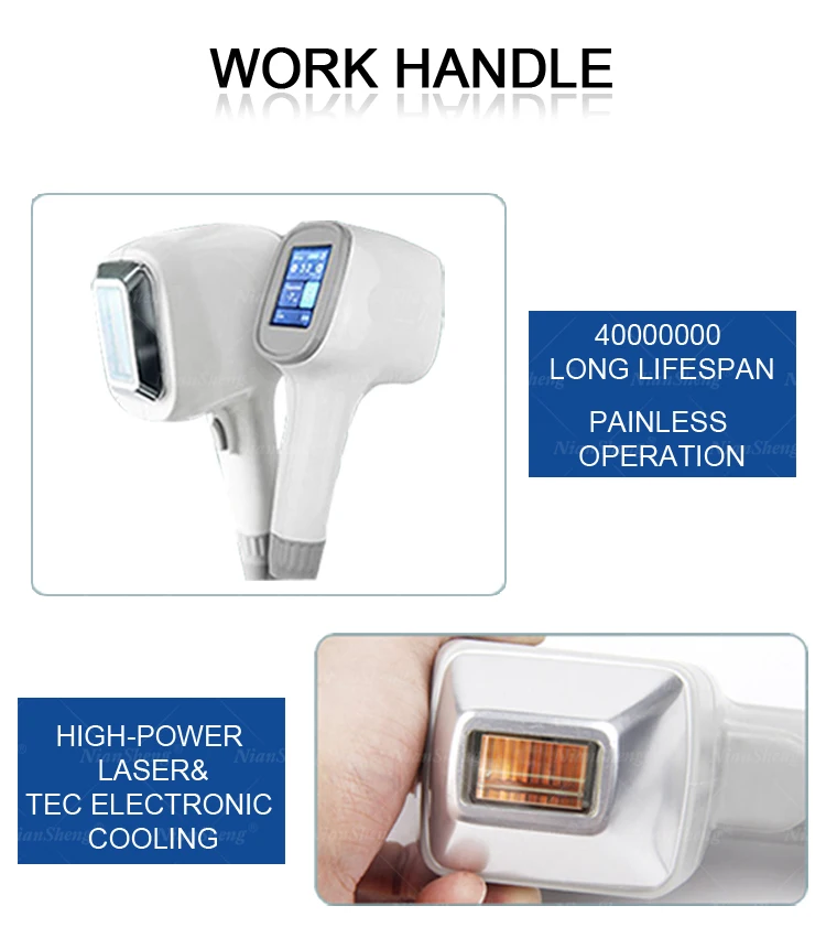 Portable 808 Diode Laser Hair Removal Machine 3 Wavelength 755 1064 808 Diode Laser Machine Manufacturer Wholesale