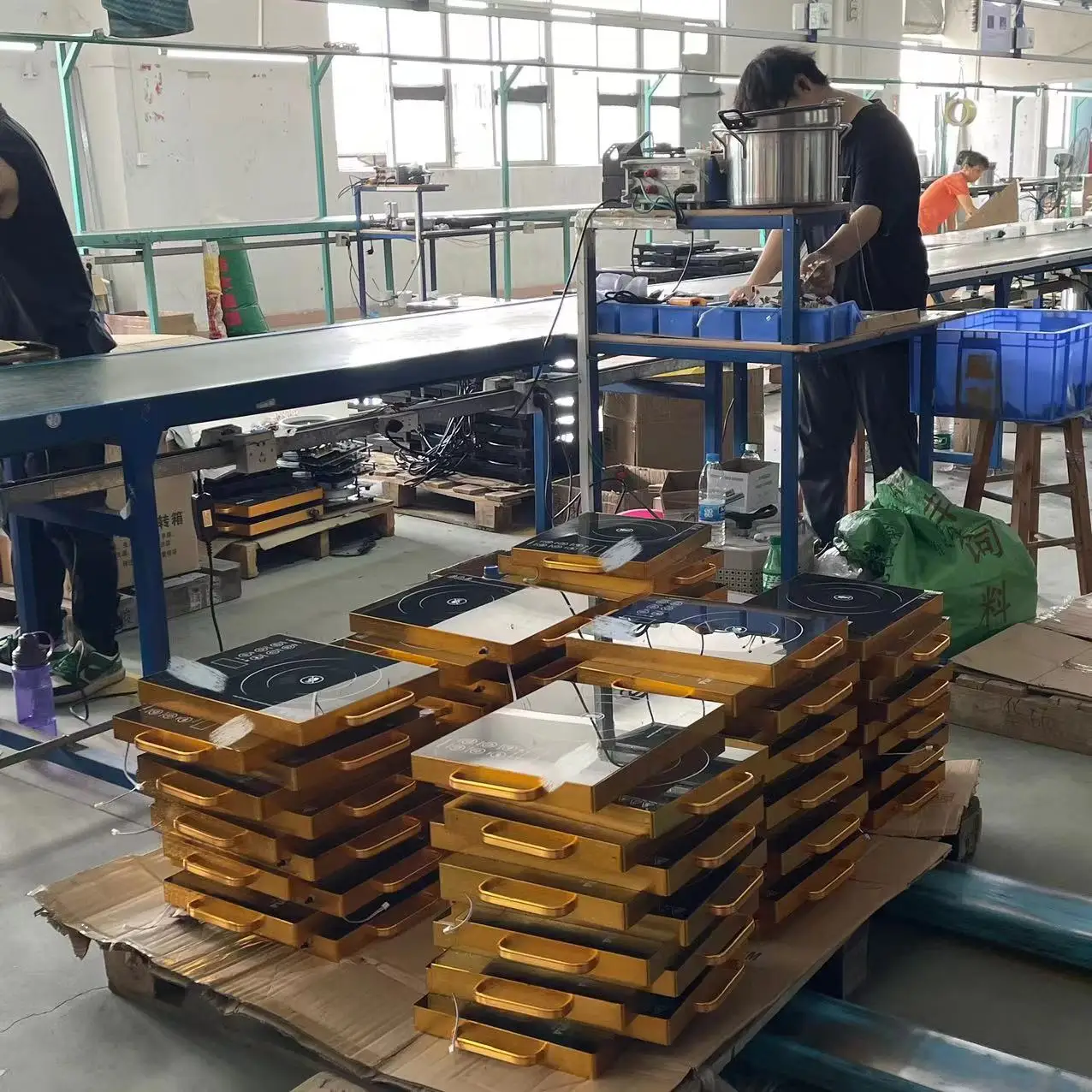 Portable Induction Stove With Button Control Multi Functional Kitchen