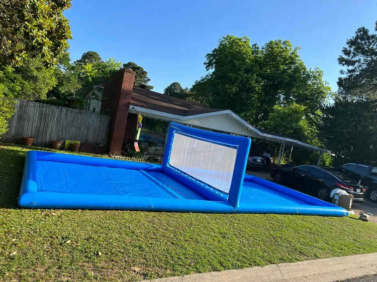 Inflatable Volleyball Pool Inflatable Water Volleyball Inflatable Volleyball Court Rental