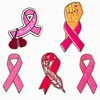 Pin de solapa para la concienciación sobre el cáncer de mama
