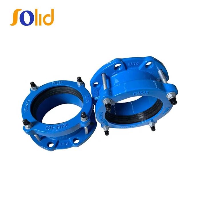 OEM/ODM Factory Ductile Iron Fittings Di Flange Coupling Adaptor Universal Flange Adaptor
