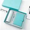 Tiffany blue buckle 3281 pen notebook 3-piece set
