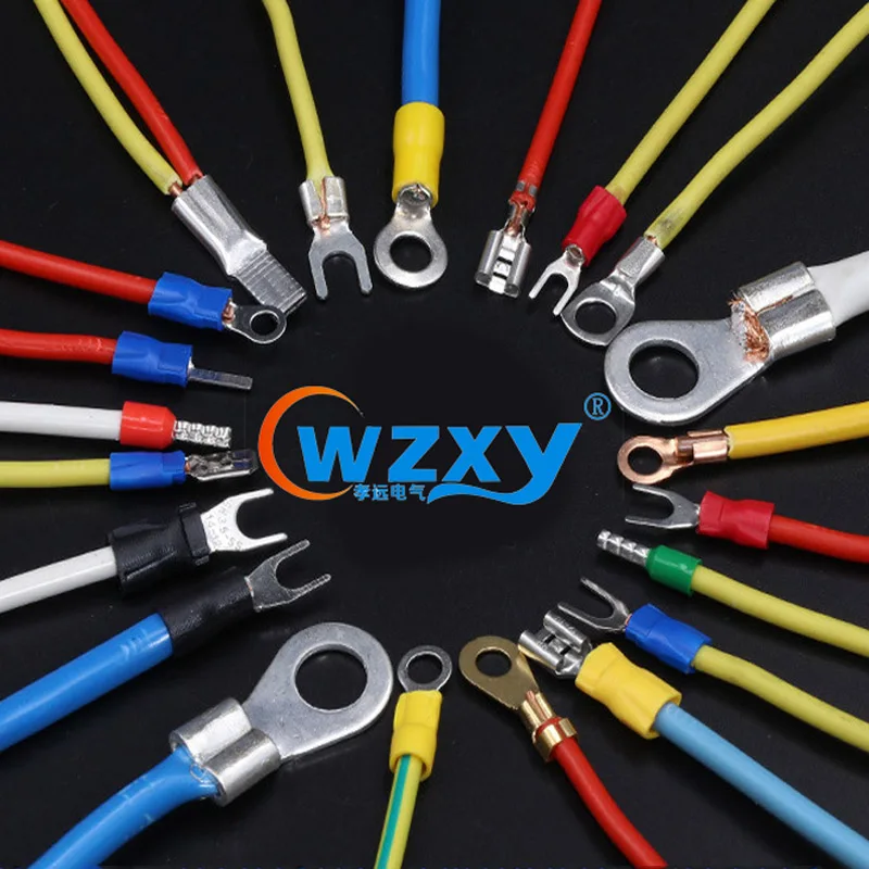 22-18AWG Red FLDNY Split Wire Quick Crimp Electrical Terminal