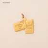 Golden Love Letter 19.8*23.2mm