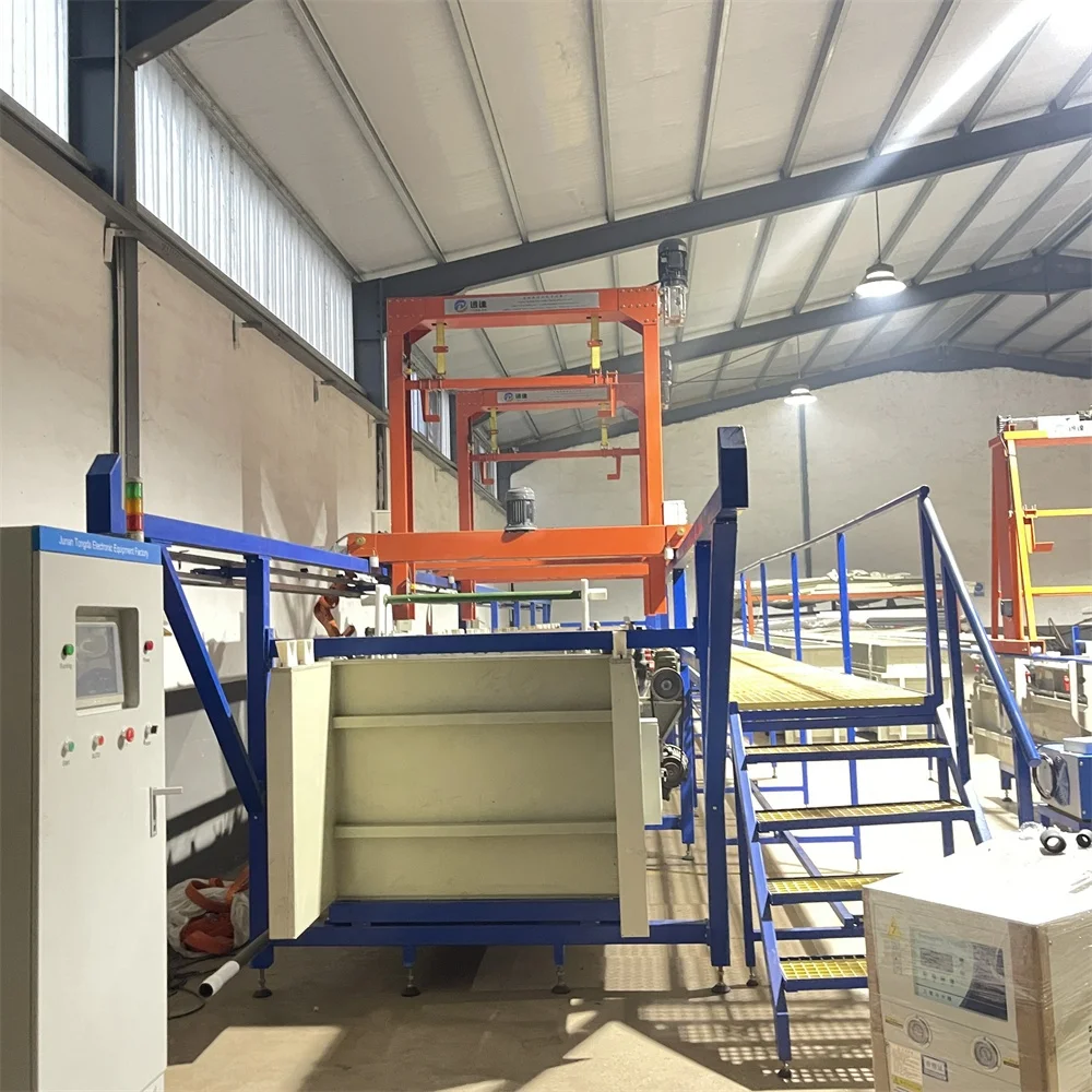 Tongda полуавтоматическая оборудование для гальванического покрытия из цинкового линии установка нанесения гальванических покрытий