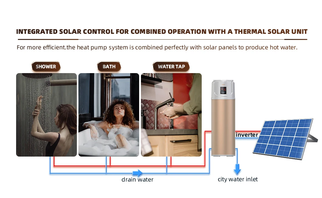 Water Tank Heat Pump, JNOD, 200L - detail 8