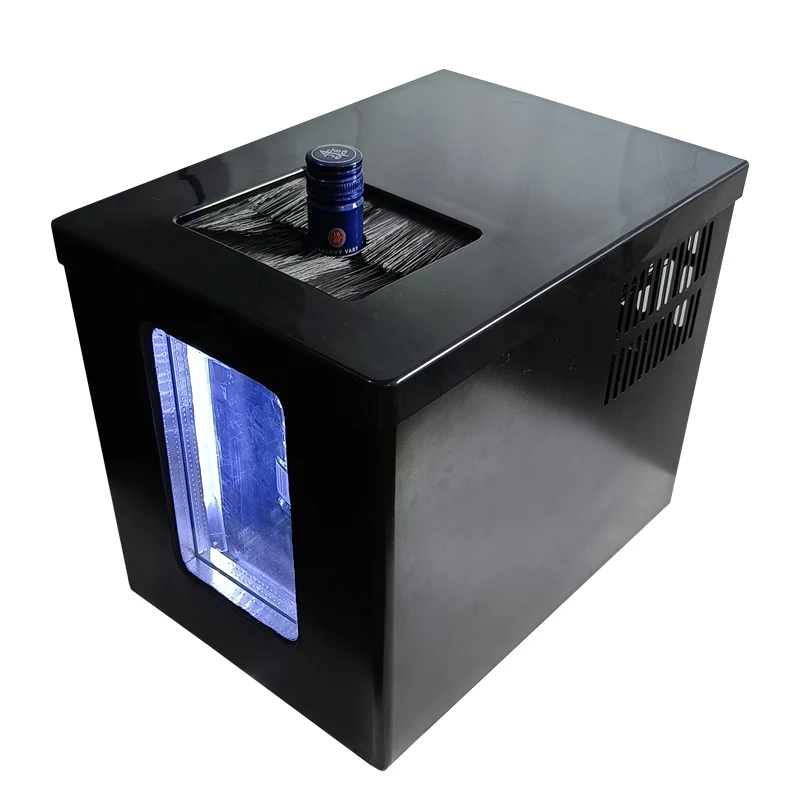 Vanace Quick Wine Chill 4 Liter One Two Bottles Beverage Cooler Wine Quick Chill Hotel Mini Bar Freezer for Commercial