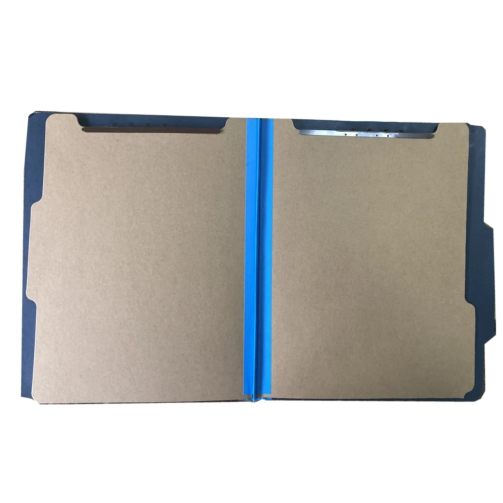 Office Pressboard 4section Classification File Folder With 2 Dividers