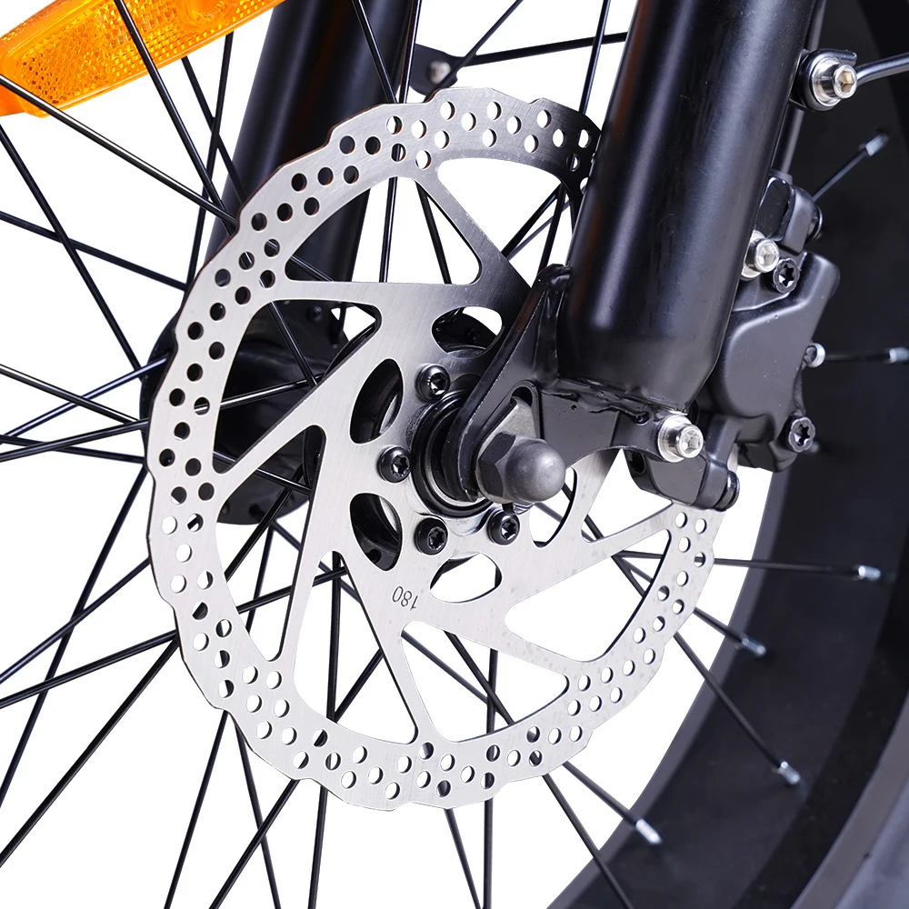 Mindestbestellmenge 200 Stück. Chinesisches Fabrik-OEM-angepasstes elektrisches Mountainbike mit 20*4.0 Fatbike-Reifen, 250-W-Motor, 48-V-15,6-Ah-Akku, Doppelsitz und 45 km/h Höchstgeschwindigkeit.