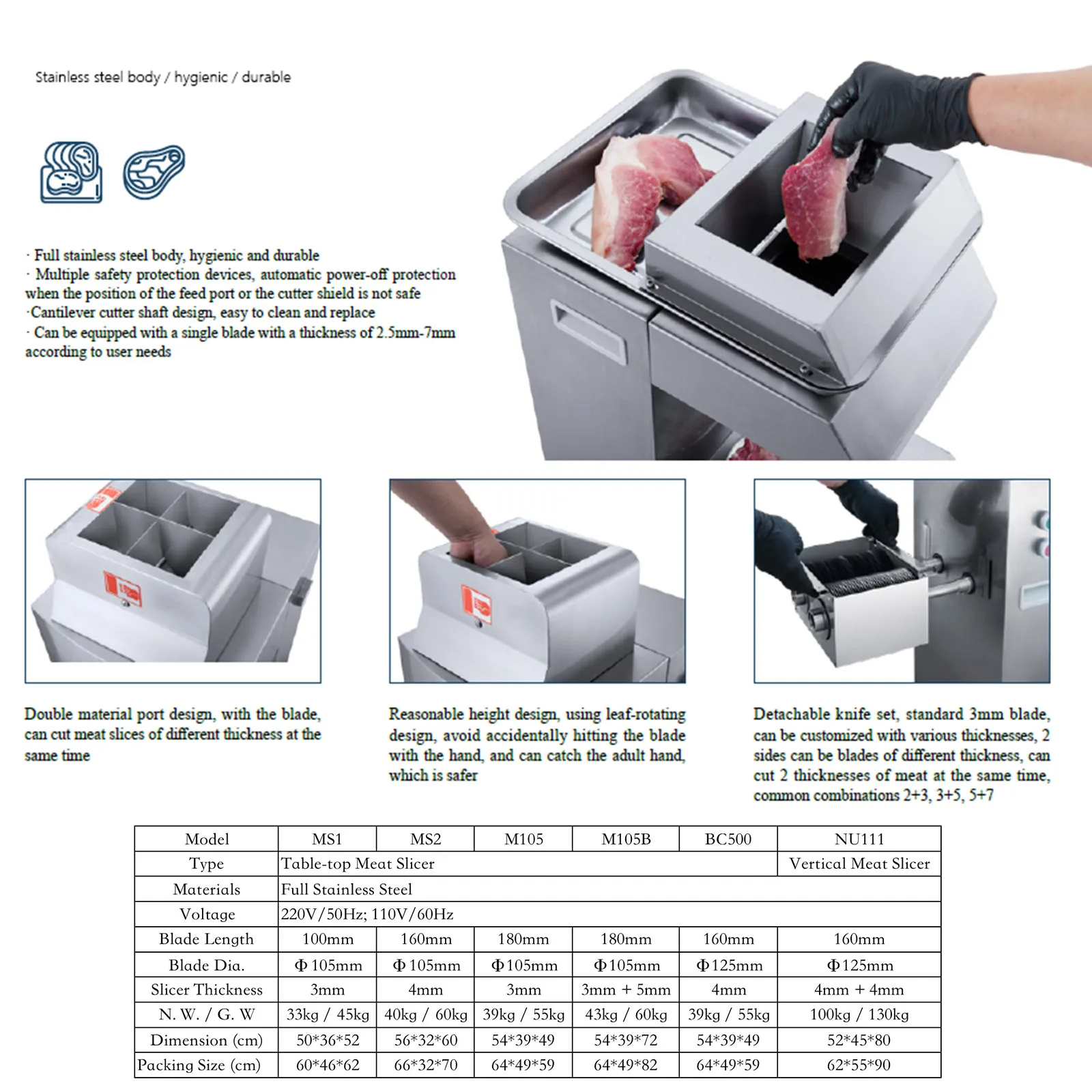 Commercial Meat, Cutting Machine Meat Slicer/Meat Cutter Machine/Equipment Slicer Machines - Image 5