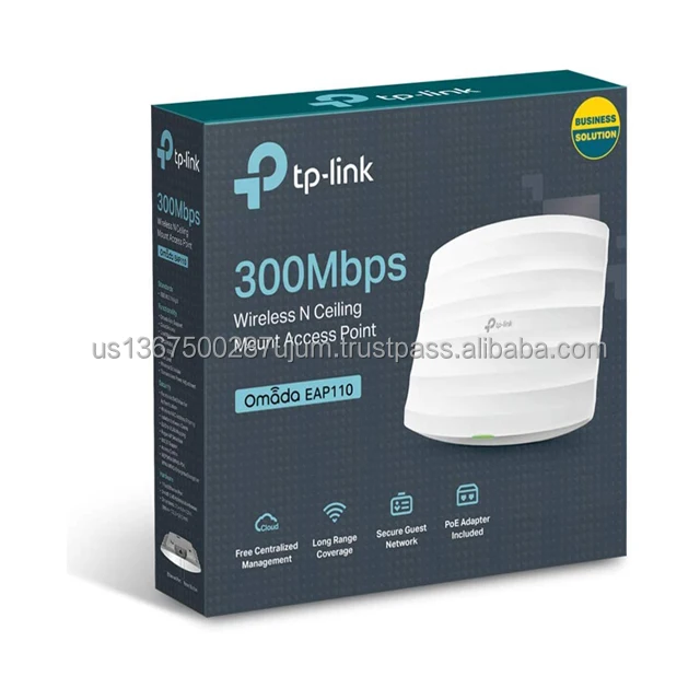 TP-LINK EAP115 V4TP-Link N300 Wireless Access Point PoE Powered Free Managing Software Free Facebook SMS Registration Portal