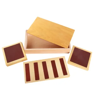 Montessori Educational AIDS Montessori Enlightenment Toys for Kindergartens Professional Version Sensory and Tactile Boards