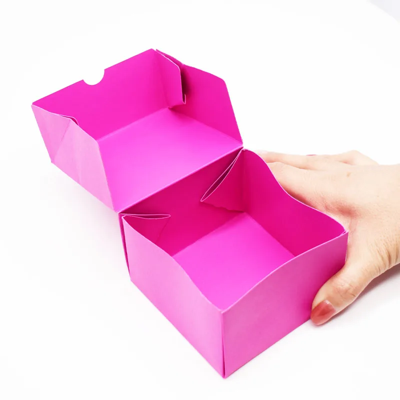 Customized High Quality Luxury Ribbon Paper Gift Packing Box New Design Rigid Cardboard Embossed Magnetic PVC Inner Tray Food factory