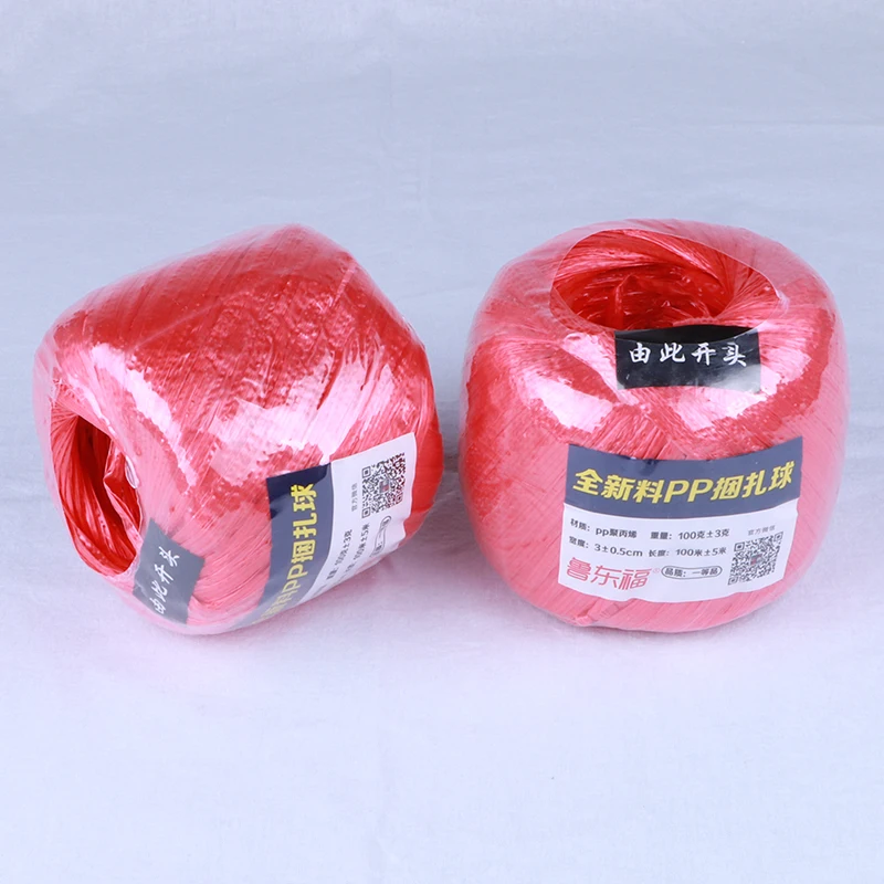 Plastic Strapping Rope PP Polypropylene Packing Rope Nylon Strand String for Packing