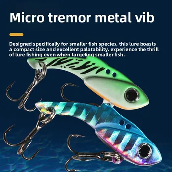 Young Falcon 5GVIB Luya Bait Stainless Steel Quivering VIP Micro Bionic Lure Artificial Hard Bait Hooks Mandarin Fish – Hard Lure – view 3