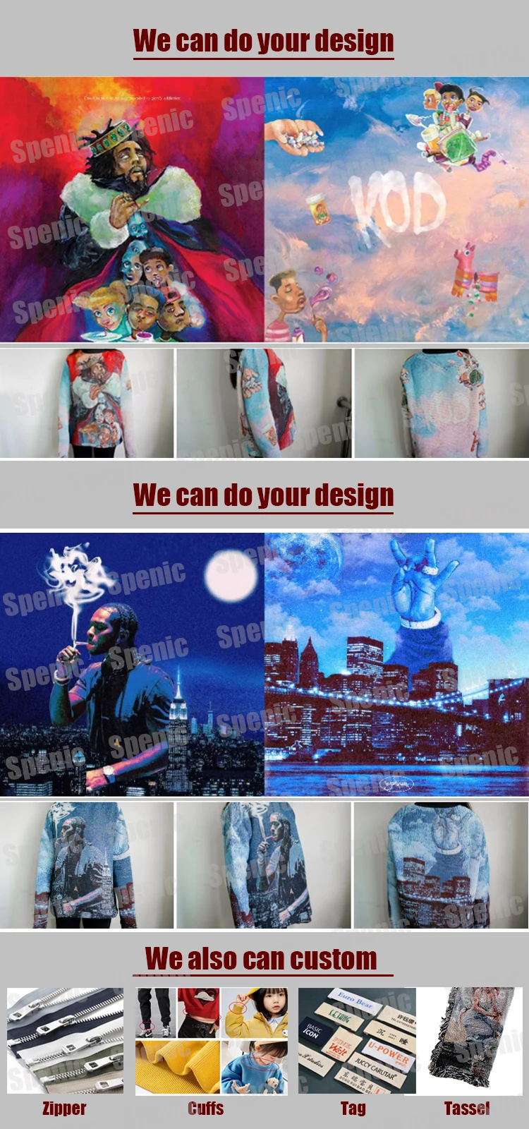 Custom Hoodie Hiphop Streetwear Tapestry Sweater For Men Buy Tapestry