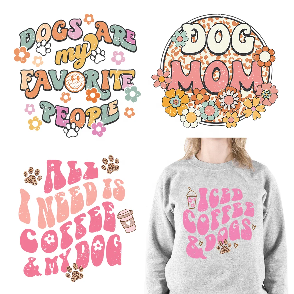 Наклейка на термонаклейку с принтом