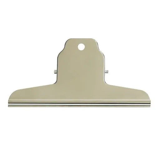 Офисные канцелярские принадлежности 145 мм Прочный из нержавеющей стали горный зажим металлический документ большой Серебряный Большой переплет пружинный напильник cli