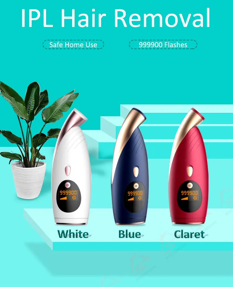 Ready To Ship  New Facial Body Skin Beauty Permanent Men Price Laser Hair Removal Home Use Ipl Machine Women Men