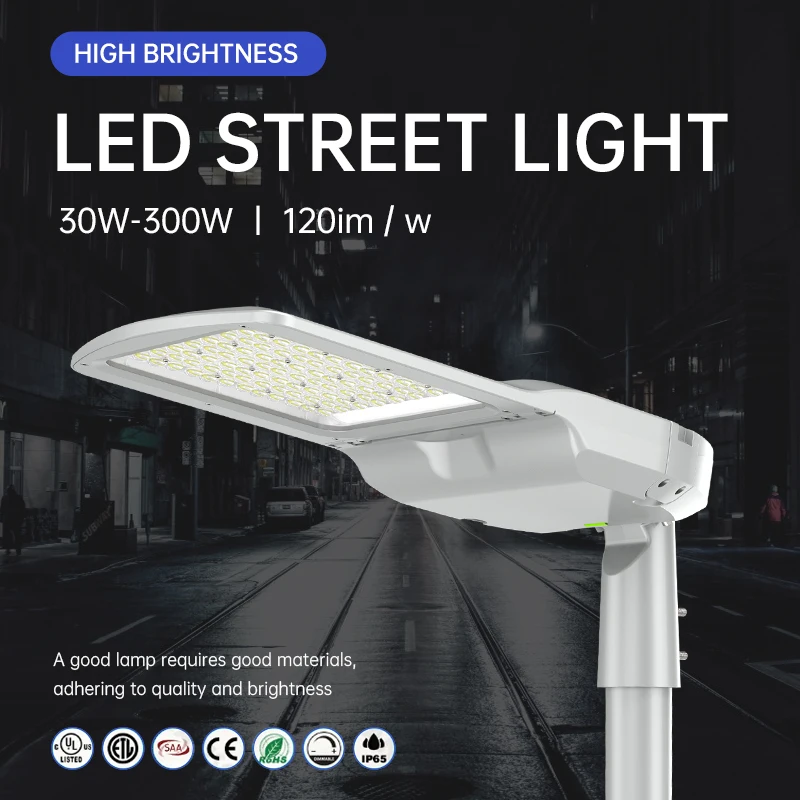 High Power Light Fancy Die Cast Aluminium 50w 80w 90w 100w 120w 150w 135w 200w 240w 250w 300w Led Street Light