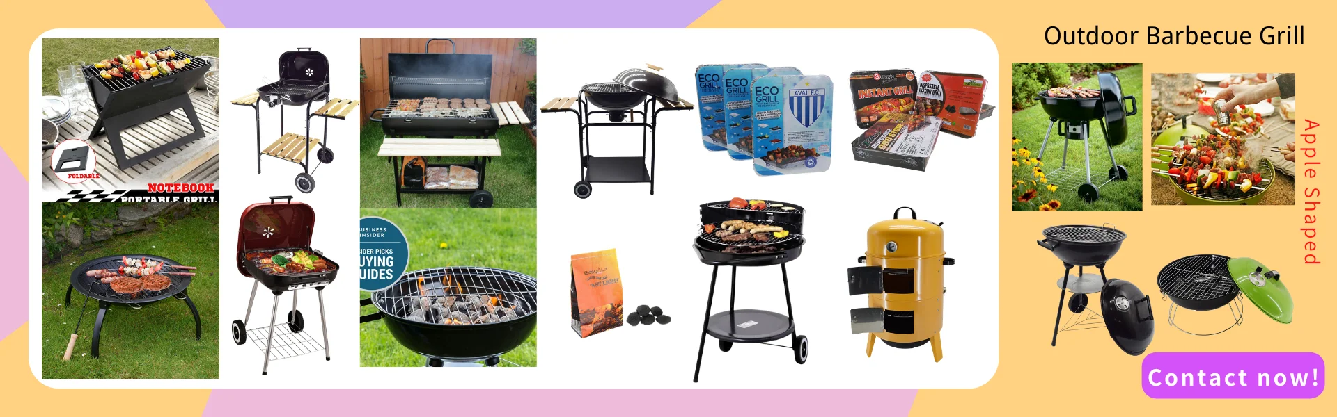 Outdoor Backyard Charcoal Barbecue Barrel Grills Offset Smoker Charcoal