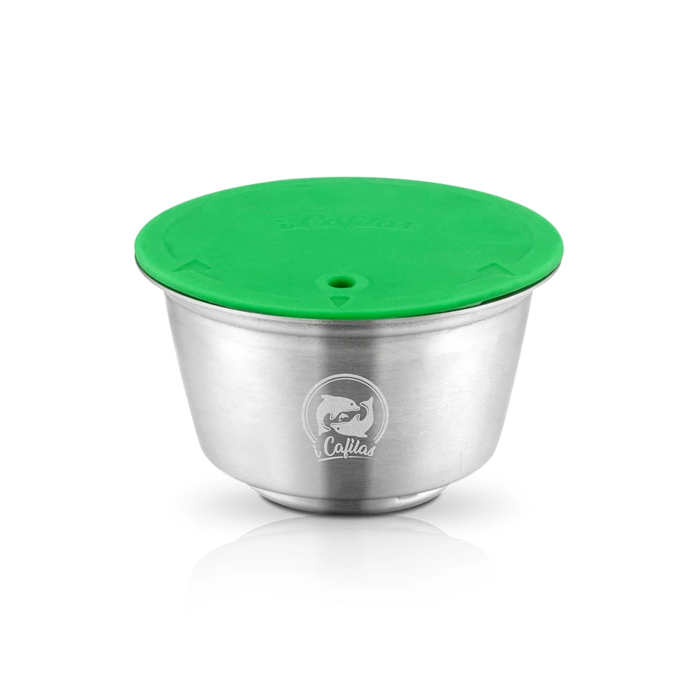 Cápsula De Café Reutilizable De Acero Inoxidable,Dolce Gusto Para Uso  Doméstico - Buy Cápsula De Café Dolce,Recargable Cápsulas,De Café De Acero  Inoxidable Capsula Product on Alibaba.com