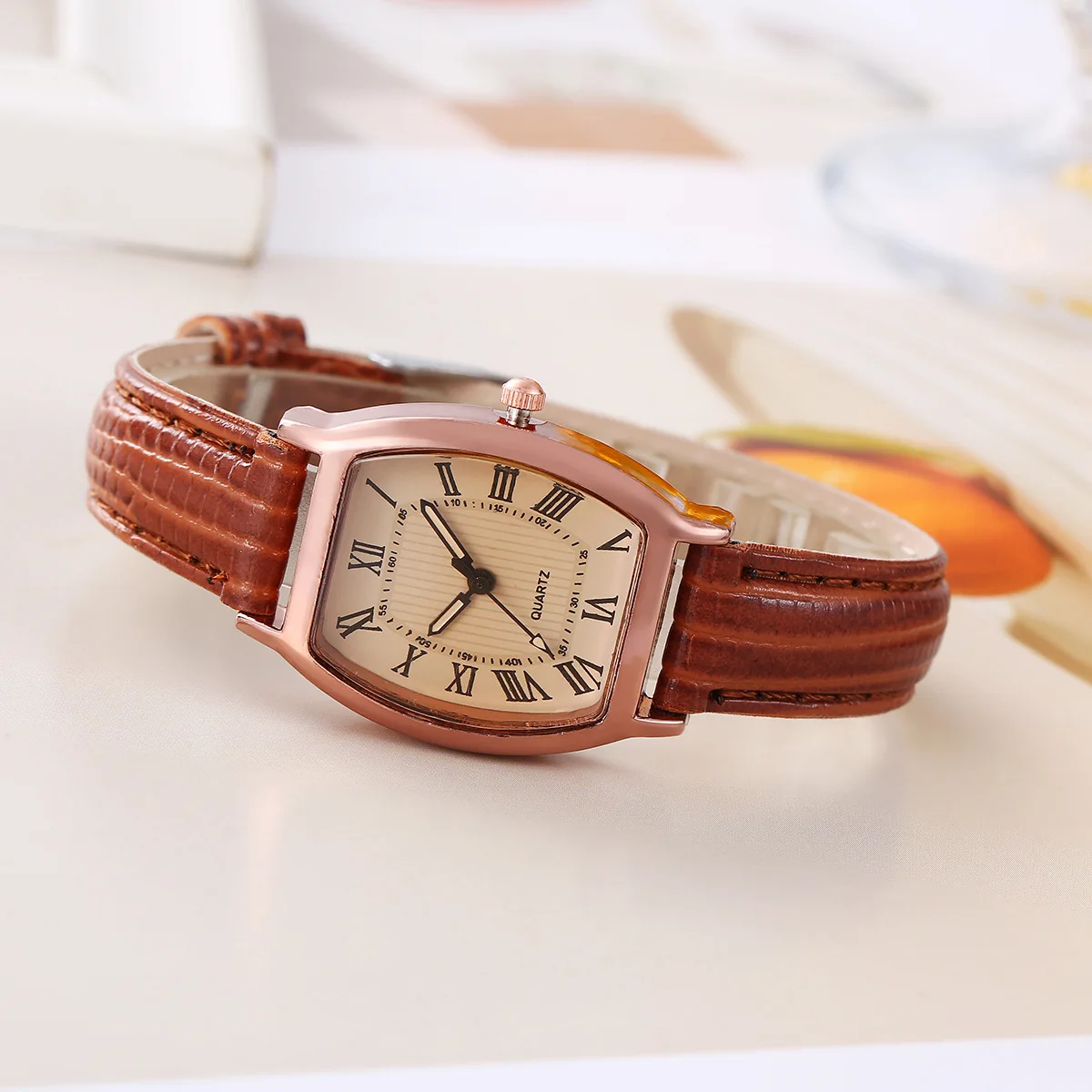 COPY - Vintage Wine bottle inspired Leather Watch / Rumours Quartz /Boho watch F】 #TBT A Wine Tasting With Accurate Form Straps main image 2