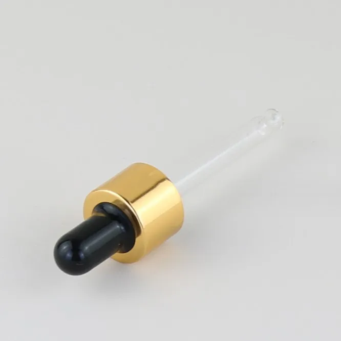 410 aluminum gold or silver dropper aluminum plastic glass dropper for essential oil bottle-28