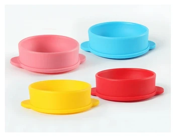 hot sales fast heating silicone melt wax container hair removal silicone bowl for reusable non-stick