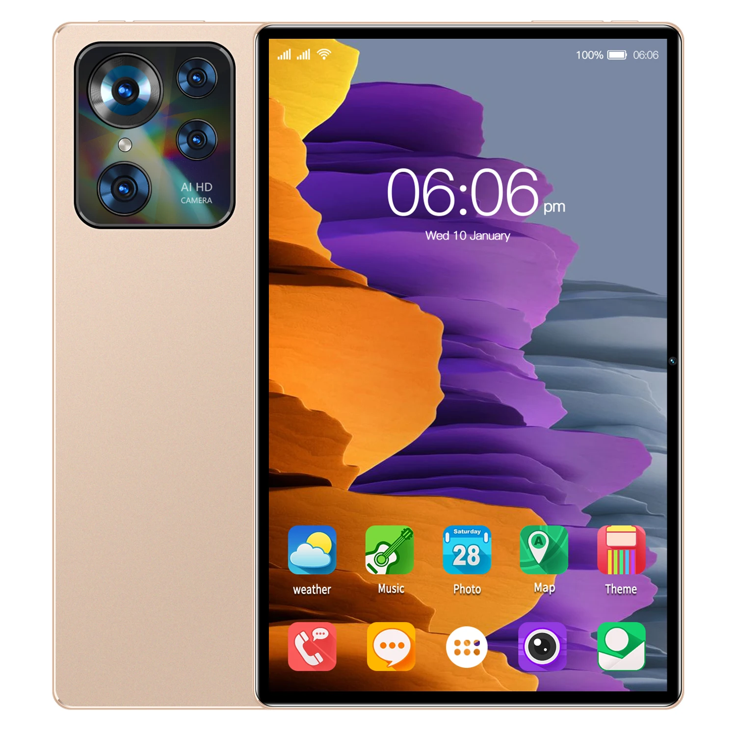 2025年新型 PAD 8 MAX Android 13 8GB RAM 512GB ROM Wi-Fi通話対応