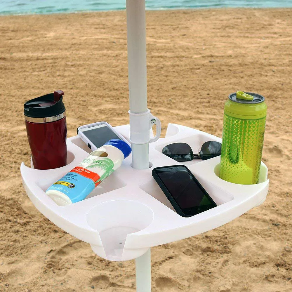 Пляжный зонт со столиком