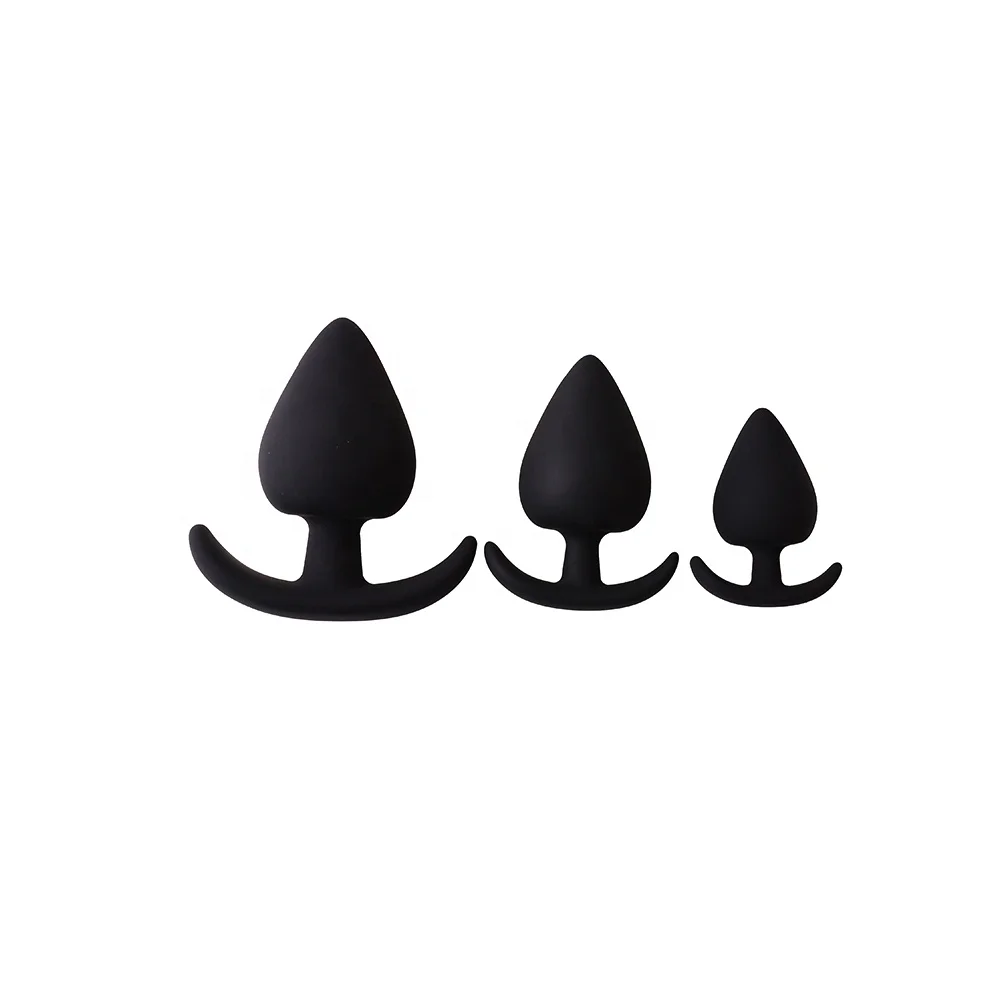Pack of 5 Silicone Anal Plug Training Set Anal Toys Butt Plug Trainer Kit  for Beginners Advanced Users