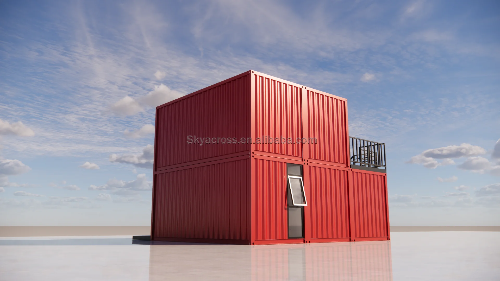 Prefabricated Container House - 3 Rooms Storage Solution