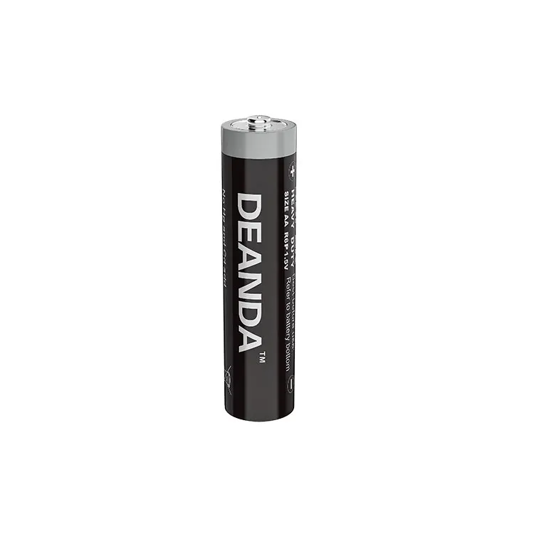 Good Quality Long Life R6P 1.5V zinc carbon heavy duty AA dry battery for Toys