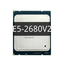 Used xeon E5 2680 v2 2.8GHz 8GT/s LGA 2011 CPUS SR1A6 C2 FOR Intel xeon  Processor 100% normal work