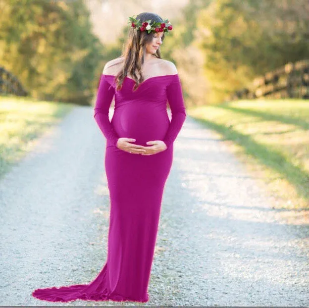 2022 Sexy Pregnant Women Dresses 