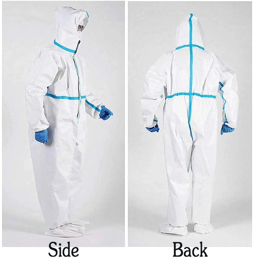 Wholesale disposable chemical medical clothing, microporous workers face work clothes