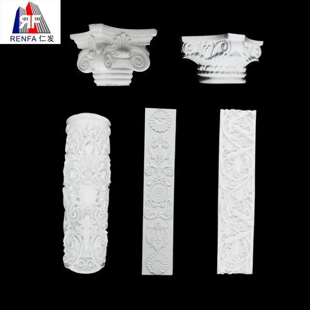 ローマ柱ヴィンテージインテリア石膏装飾ローマ柱プラスチックローマ柱