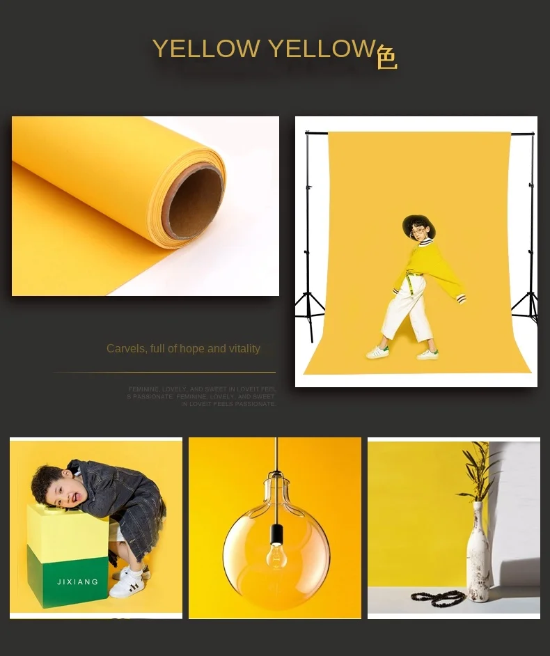 2.72x11m Roll Photography Studio Photo Shoot Backdrop Solid Color