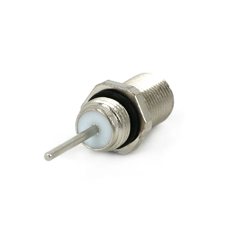 F Type Female Connector with Extended Pin